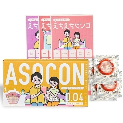 あそぶ前戯ゲーム付きコンドーム「ASOCON」Vo3