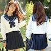 <malymoon>長袖仕様の雪結晶セーラー服
